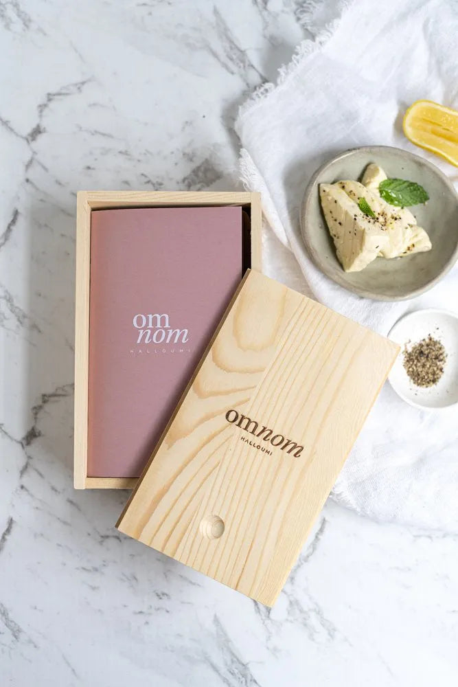 Fresh grilled homemade halloumi from DIY kit