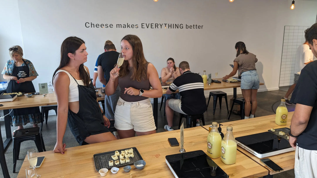 Holy-loumi! Halloumi Making Class with Bubbles