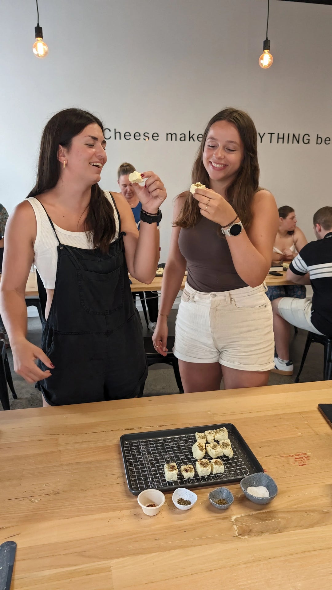 Holy-loumi! Halloumi Making Class with Bubbles