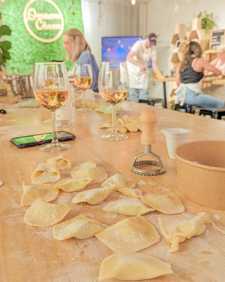 Ricotta, Ravioli  & Rosé Pasta Class