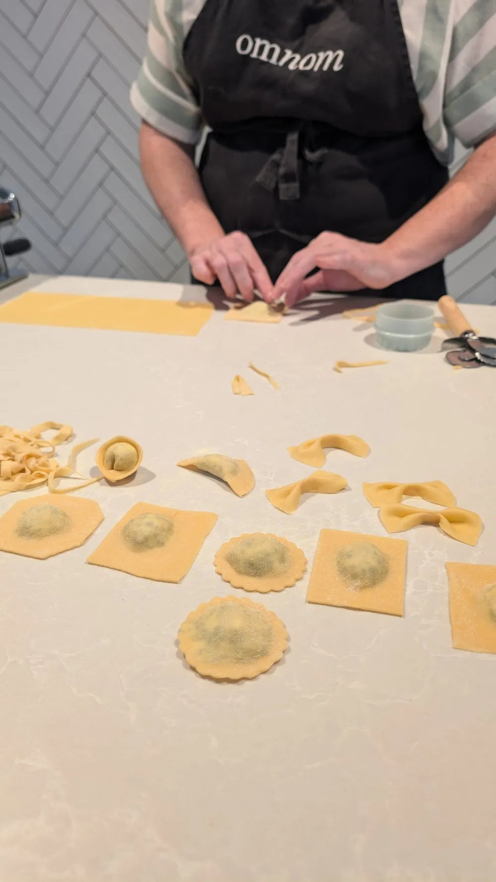 Ricotta, Ravioli  & Rosé Pasta Class
