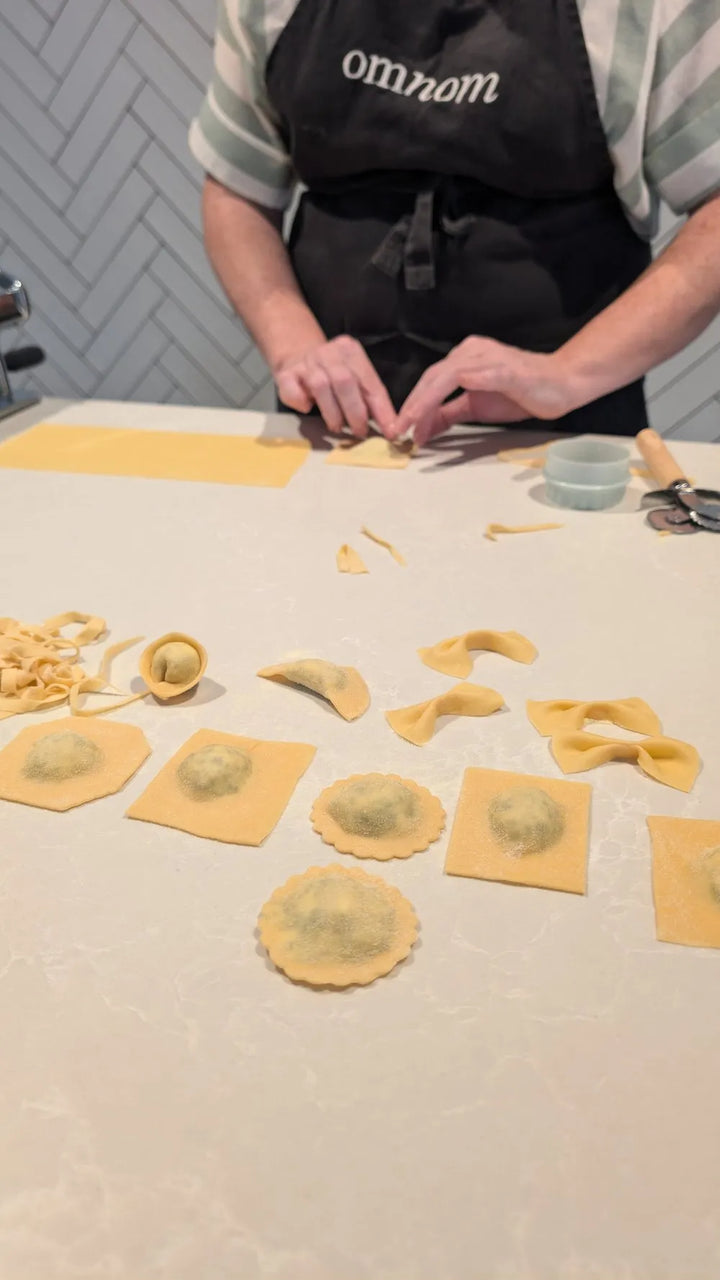 Ricotta, Ravioli  & Rosé Pasta Class