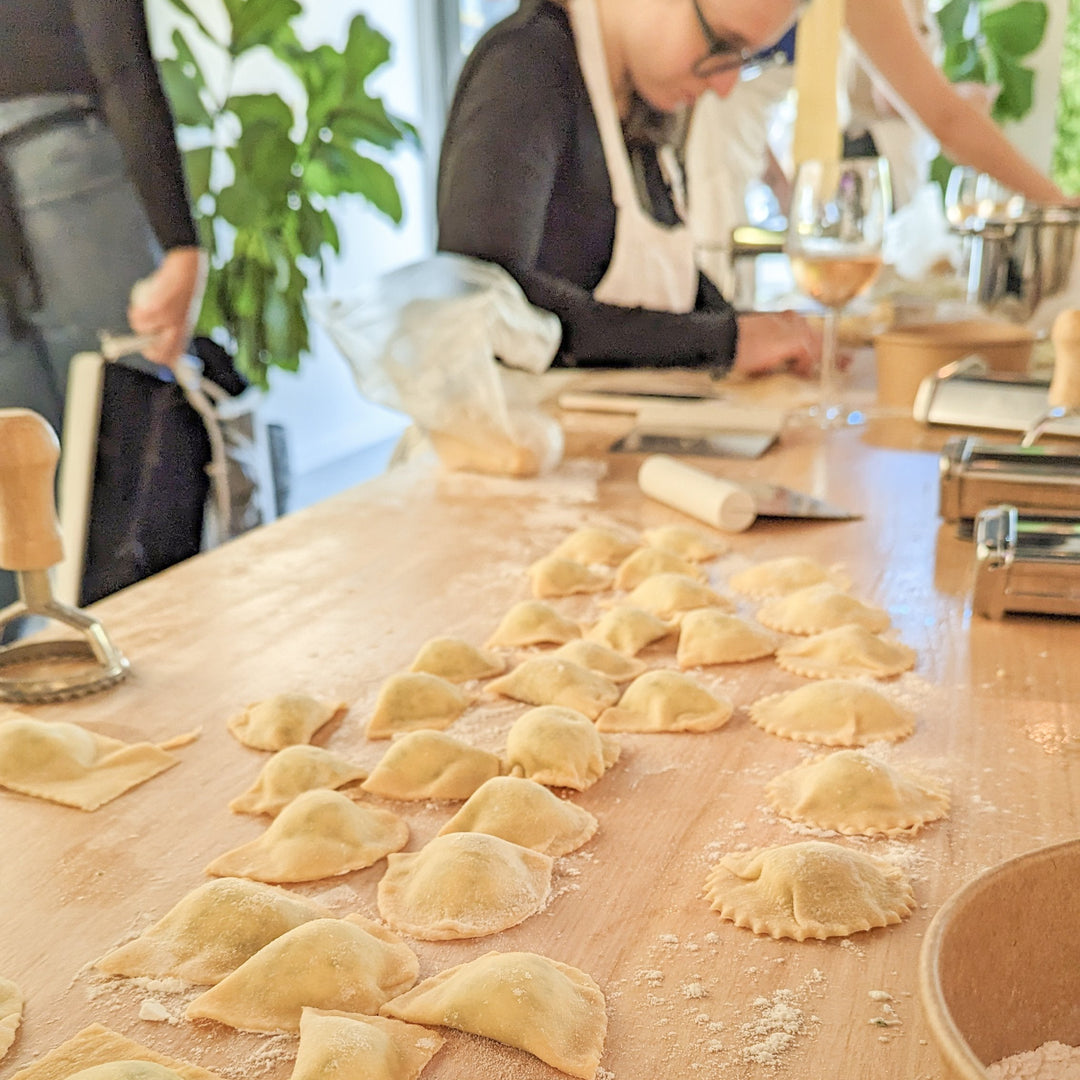 Ricotta, Ravioli  & Rosé Pasta Class